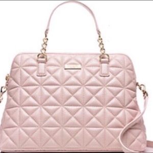 Kate Spade quilted shoulder bag w crossbody strap